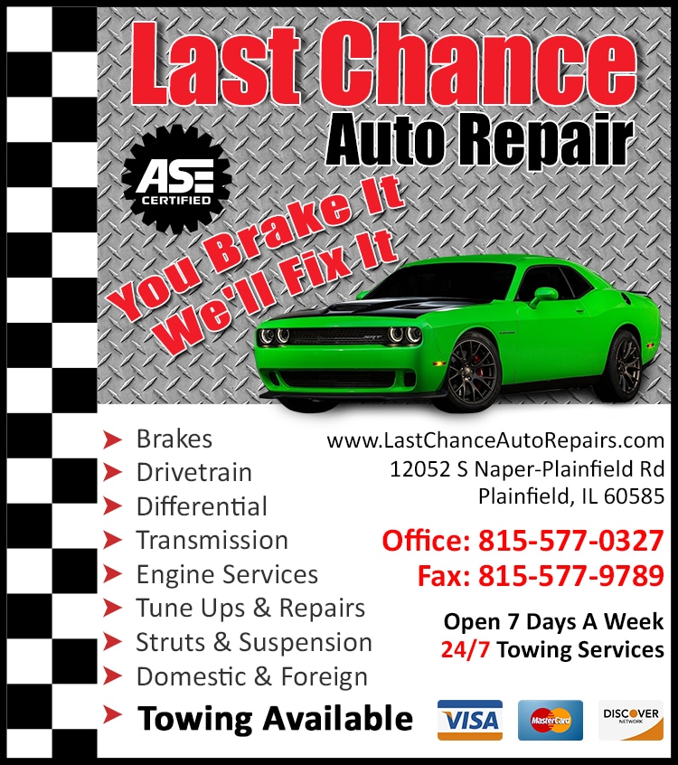 Automobile Repair Bolingbrook Illinois