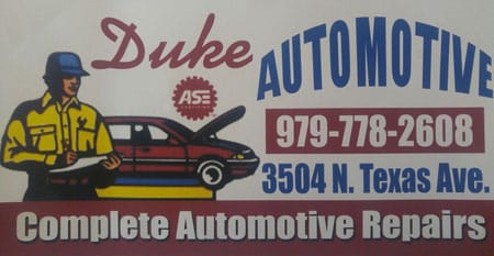 Automobile Repair Bryan Texas