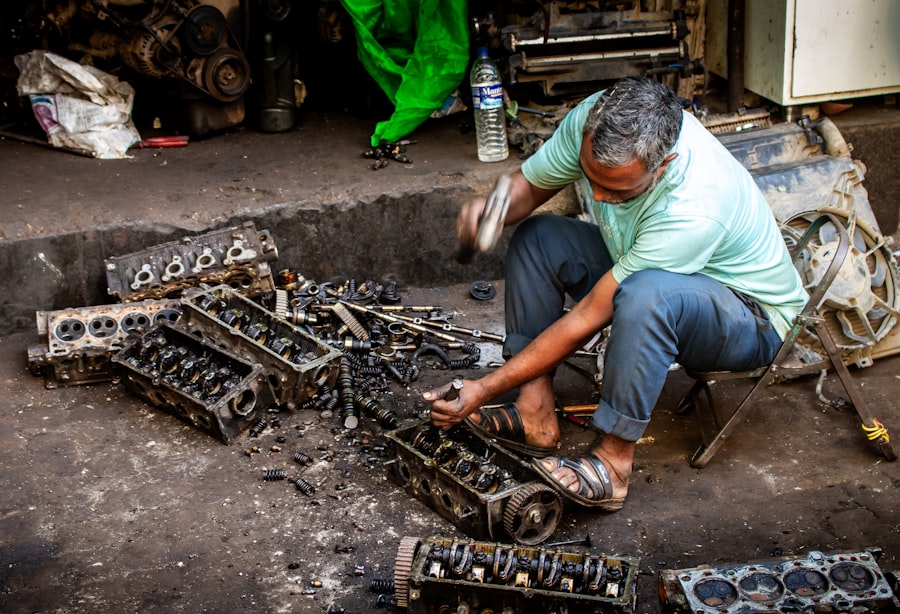Photo Car Auto Technicians